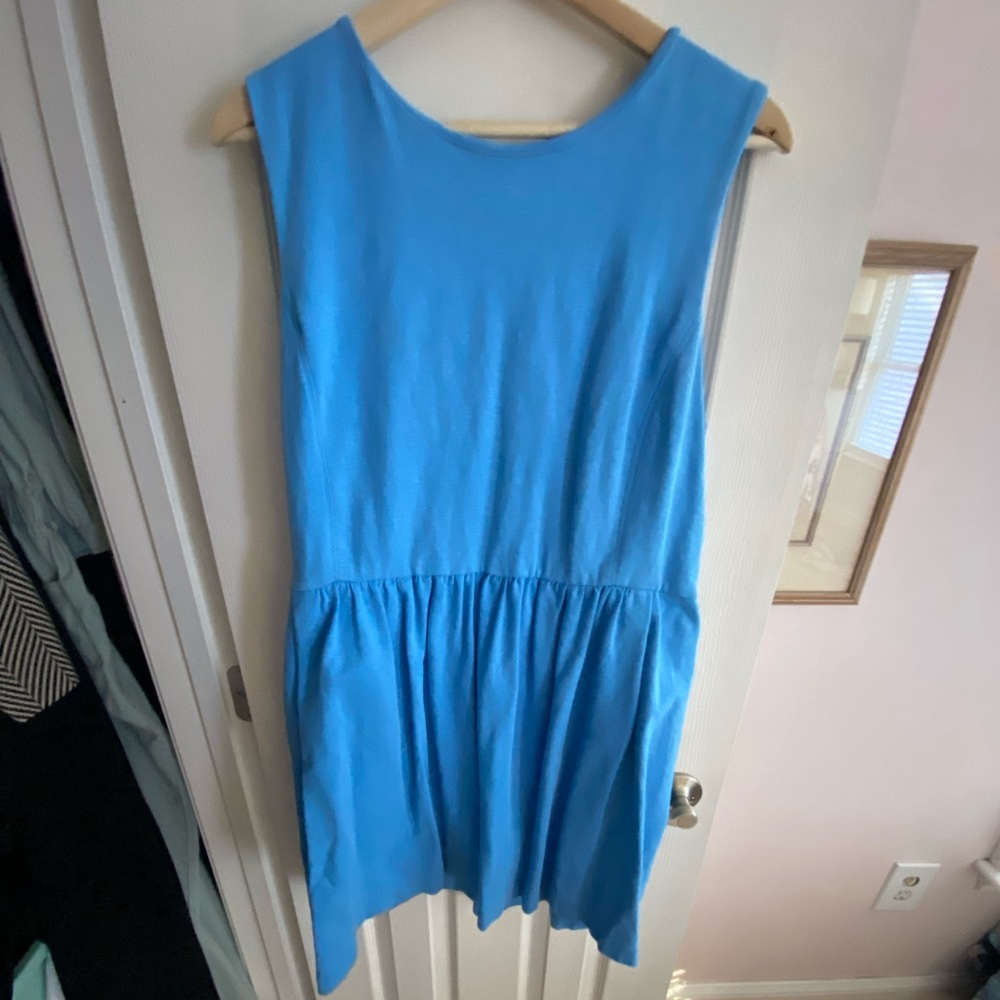 JCREW BLUE DRESS